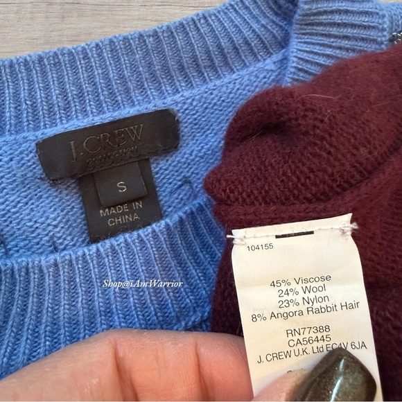 J.Crew Collection enamel embellished color block sweater *shop@iamwarrior - Picture 10 of 11